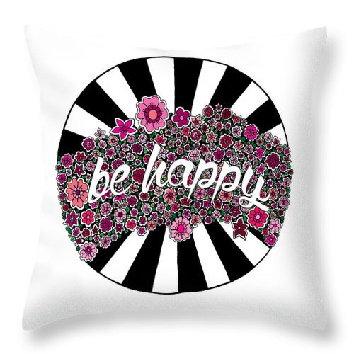 Nordic Style Black and White Velvet Pillow Covers