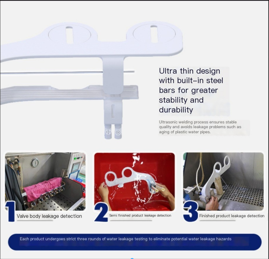 Non-Electric Dual Nozzle Bidet