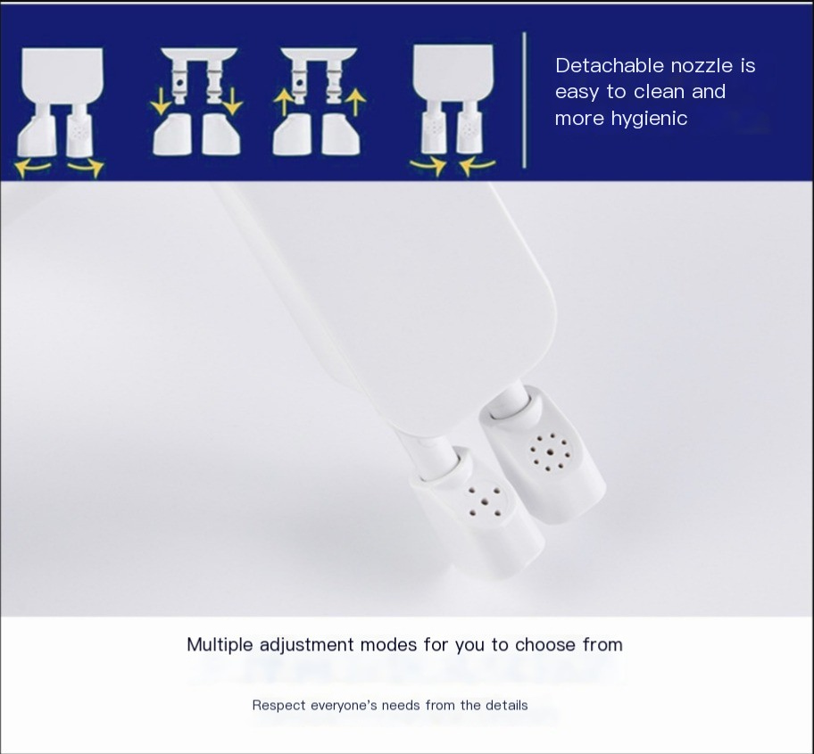 Non-Electric Dual Nozzle Bidet