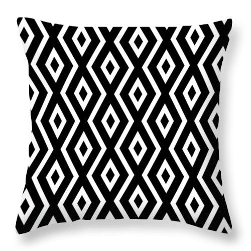 Nordic Style Black and White Velvet Pillow Covers