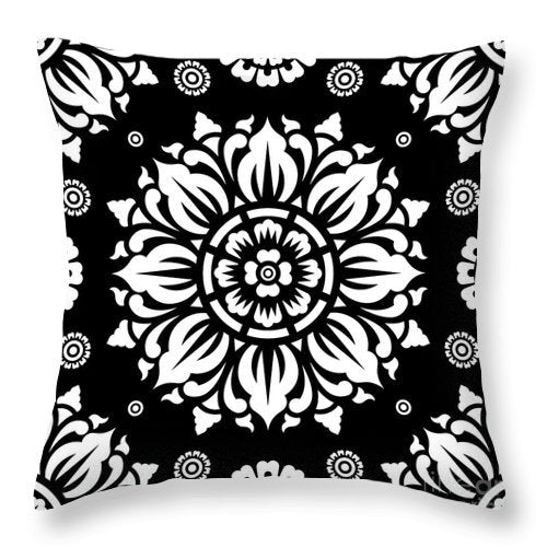 Nordic Style Black and White Velvet Pillow Covers