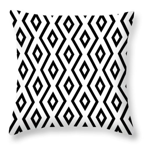 Nordic Style Black and White Velvet Pillow Covers