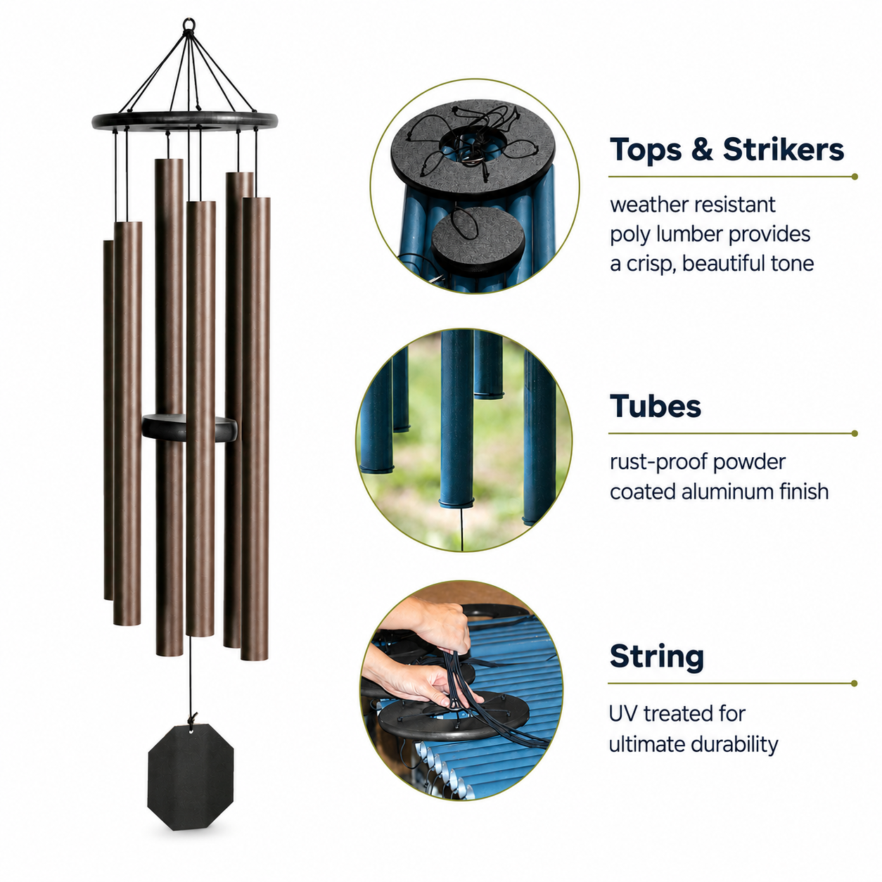 Biblical Bells Series Wind Chimes
